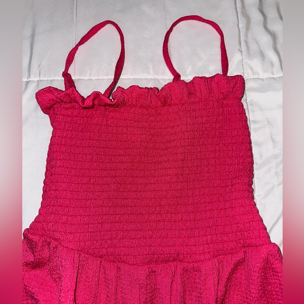 Pink maxi dress